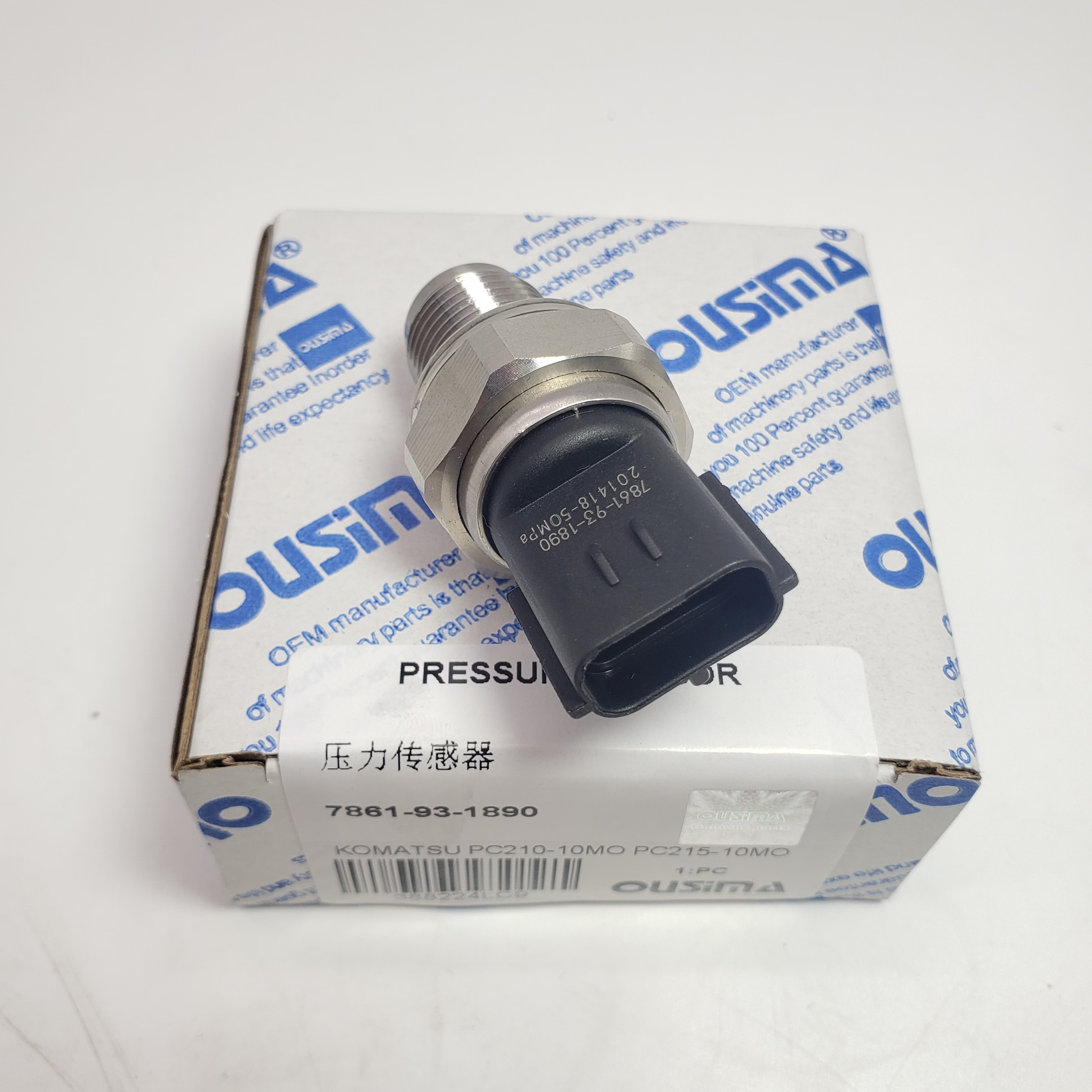 Pressure Sensor7861-93-1890 For KOMATSU PC210-10MO PC215-10MO