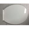 Buy cheap Customized O - Type White Plastic Toilet Seat Lid One Push Button Quick Release from wholesalers
