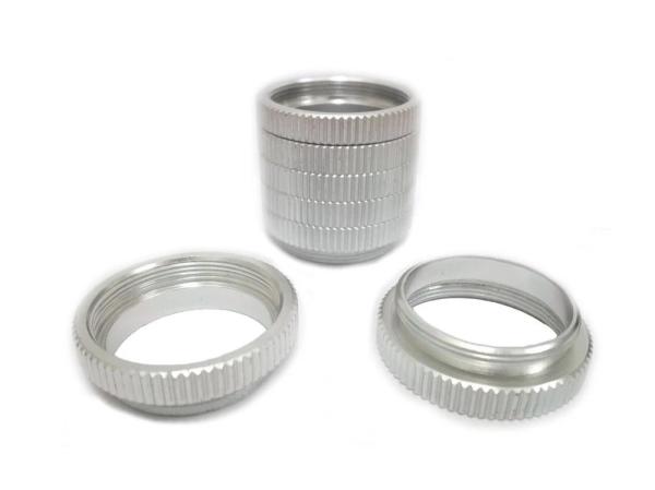 Buy cheap Aluminium 5mm CCTV Camera Lens Adapter Rings Extension Tube C-CS C CS Mount from wholesalers