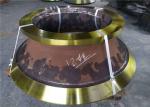 Mining Machinery Cone Crusher Spare Parts Crusher Mantle Replacement Anti Rust
