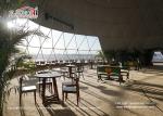 Customized Design Geodesic Dome Tents For Outdoor Activities Wind Resistance