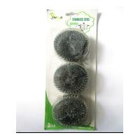 Buy cheap AISI 410 Galvanised Stainless Steel Pot Cleaner , Anti Mildew Metal Scrub Pad product