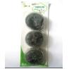 Buy cheap AISI 410 Galvanised Stainless Steel Pot Cleaner , Anti Mildew Metal Scrub Pad from wholesalers