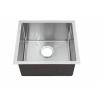 Buy cheap 18 Inch Undermount Stainless Steel Kitchen Sink Luxurious Satin Finish from wholesalers