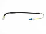 Single Mode Duplex LC Uniboot Fiber Optic Cable Patch Cord PVC LSZH Jacket