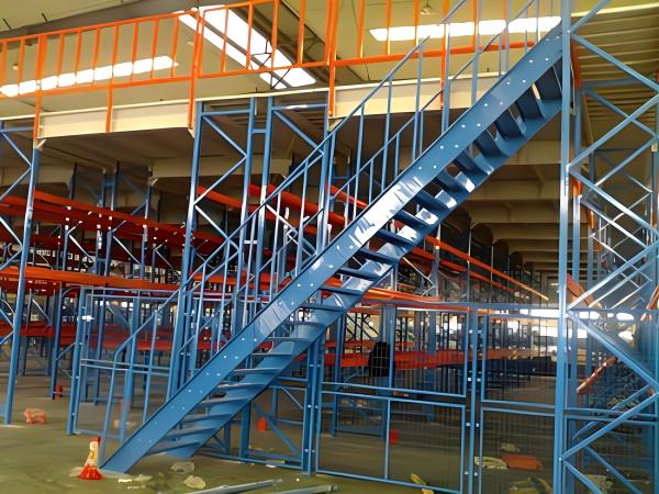 Buy cheap Mezzanine Floor Racking System Q235 Storage Warehouse Steel Platform from wholesalers