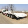 Buy cheap 3 Axles 60 Ton Swan Neck Low Bed Semi Trailer from wholesalers