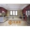 Buy cheap Fadior U-Shaped Stainless Steel Kitchen Cabinet WIth Crystal Wood Grain And Original Stainless Steel Color from wholesalers