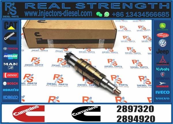 Buy cheap Fuel Injector 2897320 4955080 for ISX15 QSX15 Diesel from wholesalers