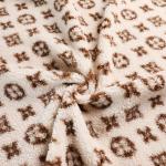 Single Side Sherpa Fleece Lining Fabric For Jacket Women Garment Blankets