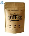 Clear Laminated Zipper Plastic 250ml Stand Up Coffee Pouches