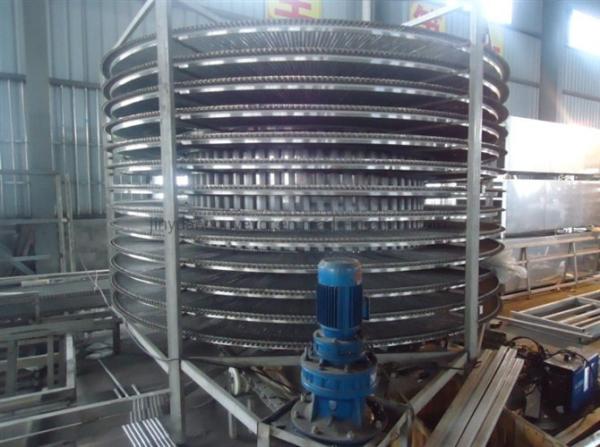 Buy cheap Food Grade Spiral Conveyor Spiral Cooling Tower from wholesalers
