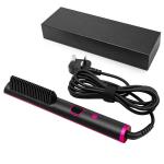 OEM / ODM Customized Electric Hair Brush Portable Ceramic Hair Straightening