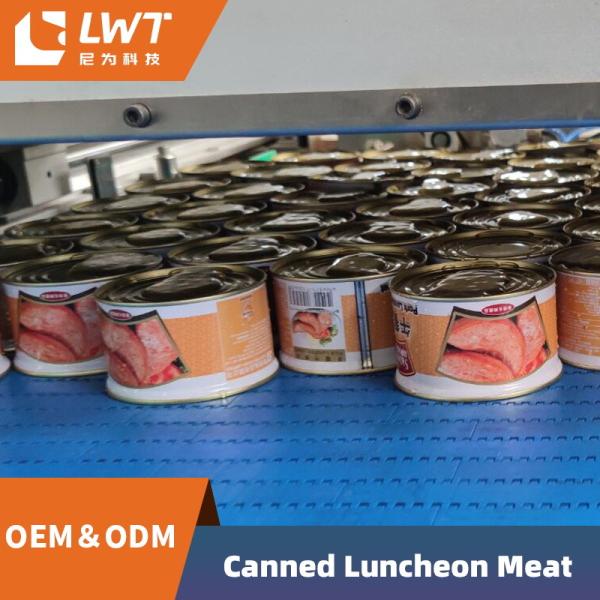 220V / 380V Automatic Canned Meat Production Line Canned Corned Beef Production