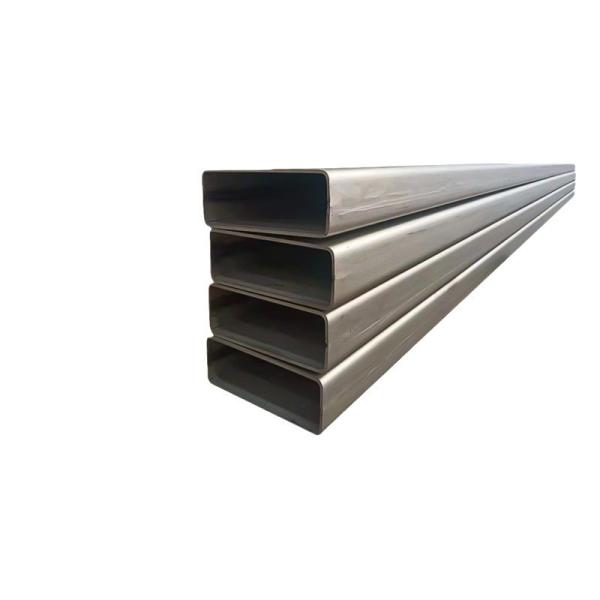 Buy cheap High Precision 201 304 Seamless Stainless Steel Hollow Pipes Rectangular Metal Tubing from wholesalers