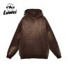 Buy cheap Heavyweight Cotton Cotton Polyester Basic Fitness Crop Washed Plain Black Slim Fit Sweatshirt Street Wear Hoodie from wholesalers