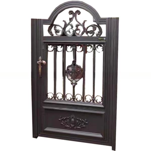 American Standard Wrought Iron Gate Heat Insulation Material For Superior Safety