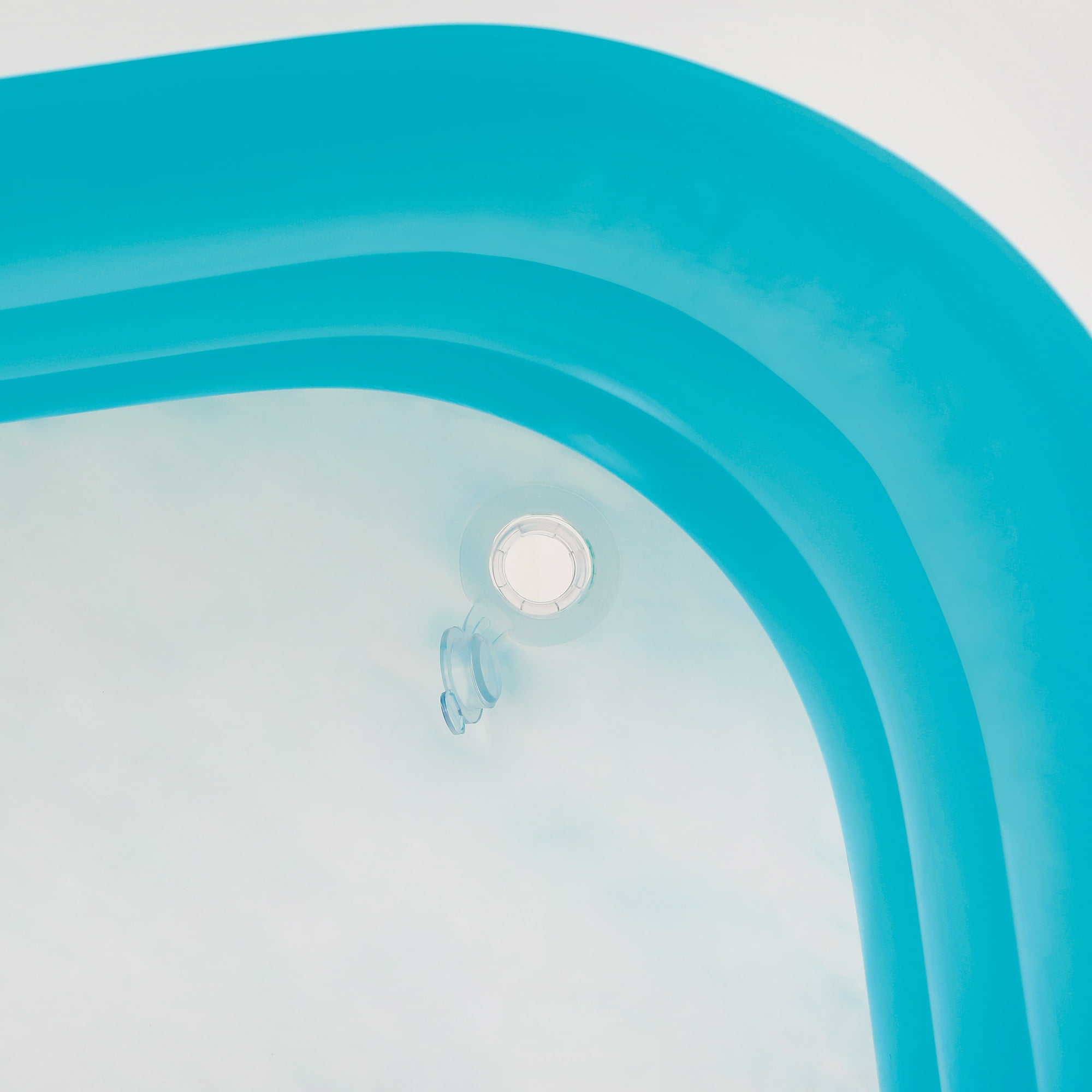 Family Fun Guaranteed with AJUNION 10ft Inflatable Pool and 2 Air-cushioned Backrests
