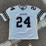 Buy cheap Custom Clothing Manufacturers Screen Printed Mesh Sport Wear Cropped Jersey t Shirt Football Baseball Jersey Shirts for Men from wholesalers