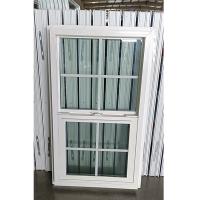Buy cheap Mobile UPVC Single Hung Window Plastic Sash Windows For Cottage product