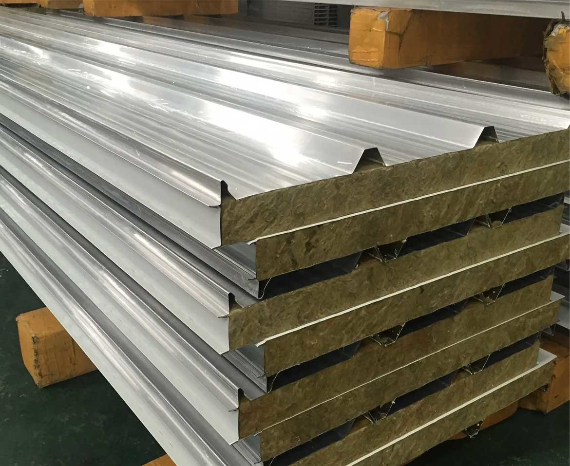 sandwich panel insulation board 304 Grade Stainless Steel Corrugated Sheet manufacturer best price exporter