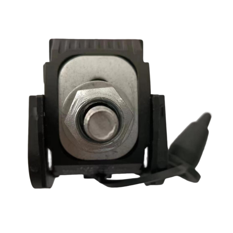 45*45*54 Size Fiber Tension Clamp for Overhead Black Suspension Outdoor Waterproof