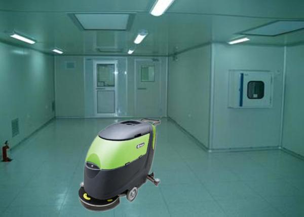 24V Battery powered Floor Scrubber , Big Efficiency OEM Commercial Floor
