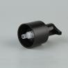Buy cheap 20/410 24-410 Fine Mist Sprayer Black Ribbed Cosmetic Treatment Pumps PP Cover from wholesalers