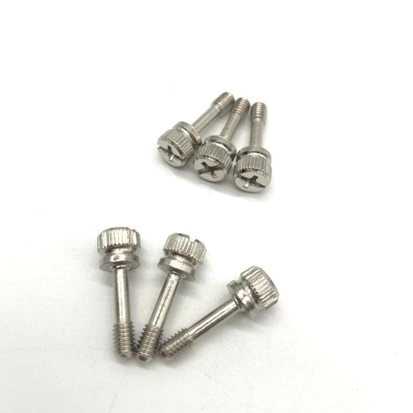 Buy cheap Groove Knurling Stainless Steel Machine Screws , M4 Captive Screw A4-80 from wholesalers