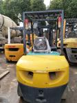 Hydraulic System Used Diesel Forklift Truck , FD30 Komatsu Diesel Forklift 3 Ton