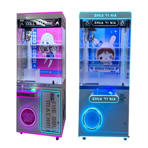 Bill Acceptor Coin Operated Doll Park Claw Machine Toy Vending Arcade Crane