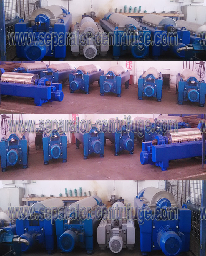 Solid - Liquid Separation Decanter Centrifuge for Drilling Mud Treatment Equipment