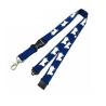 Buy cheap Blank Flat Woven Polyester Lanyards Badge ID Card Holder For Promotion Event Trade Show from wholesalers