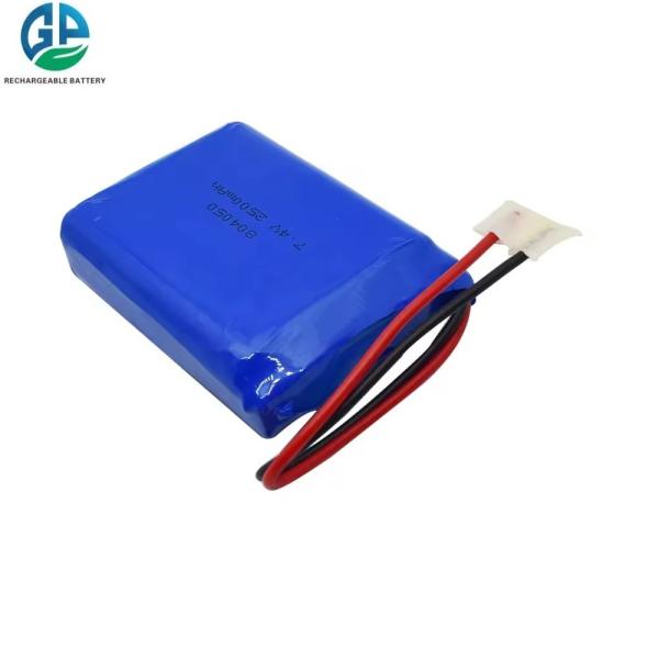 Buy cheap KC UL CB Approved Li Ion Rechargeable Battery 7.4V 2500mah 804050 Lithium Ion Polymer Lipo Battery from wholesalers