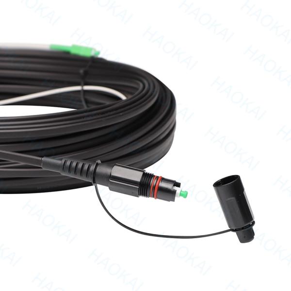Buy cheap IP67 Fiber Optic FTTX Solution Connector Waterproof Optic Patch Cord from wholesalers