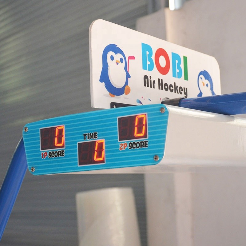 Amusement Air Hockey Arcade Machine With Aluminum Cabinet