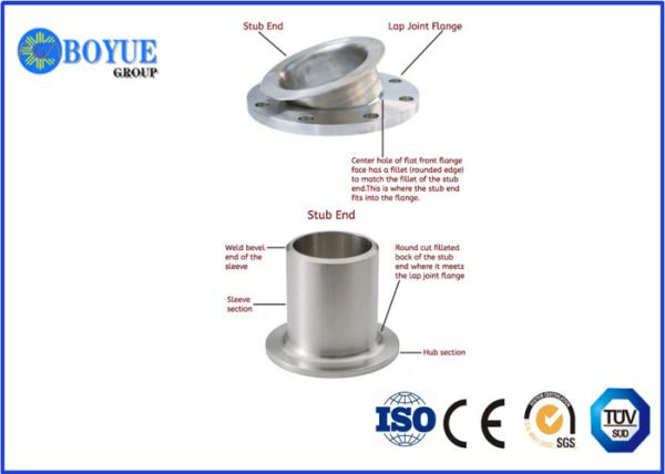 Buy cheap ASME B16.5 Lap Joint Flange , Duplex Stainless Steel 316L Stub End Flange from wholesalers