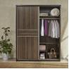 Buy cheap MDF Armoires Wardrobe Bedroom Sets Sliding Door Bed Wardrobe Set 1708x600x2155mm from wholesalers