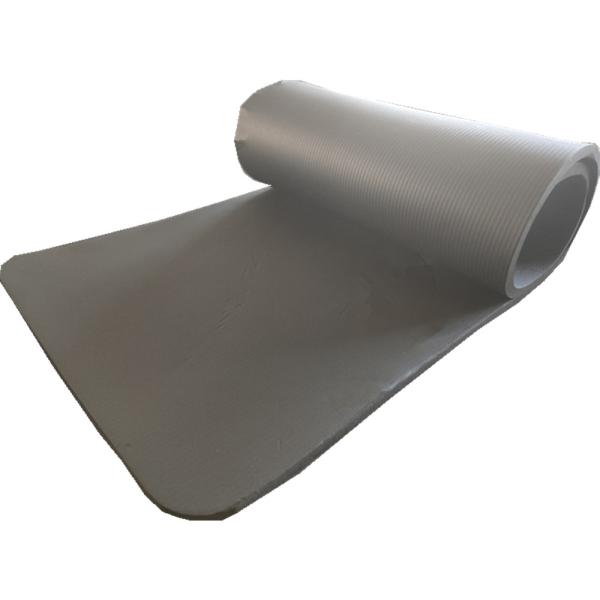 Non Slip Extra Thick NBR Rubber Foam Fitness Mat 15Mm High Density For Yoga And