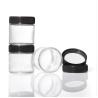 Buy cheap Luxury Empty Cosmetic Jars Round Glass Cream Jars Face Cream Container With Lid from wholesalers