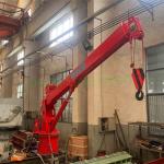 Marine Deck Telescopic Boom 8M Offshore Pedestal Crane
