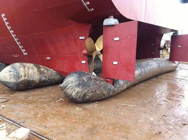 Buy cheap 0.19MPa 15m Length Marine Salvage Airbags 65% Natural Rubber Content from wholesalers