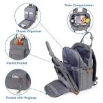 Convenient Multifunctional Mommy Diaper Bag Oxford Cloth Stylish Mother Bag