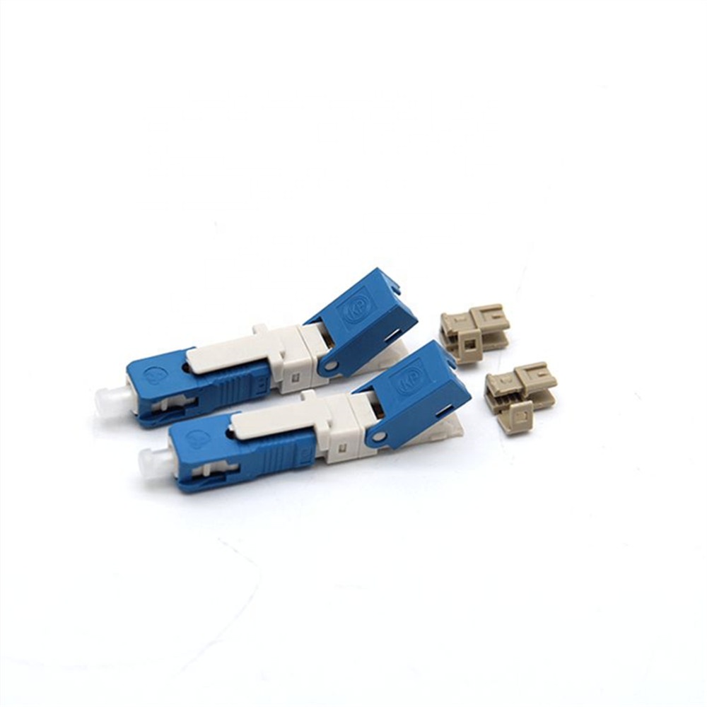 fast connector apc field assembly quick connectors FTTH sc upc fast connector for fiber optic accessories