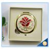 Buy cheap Shinny Gifts Rose Design Hand Make up Mirror Luxury Crystal Cosmetic Mirror from wholesalers