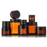 Buy cheap 500ml Amber 250ml Empty Cosmetic Plastic Luxury Cream Lotion Shampoo Bottle from wholesalers