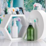 300ML PP / PET Plastic Spray Bottle For Watering Flowers