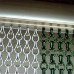 Standard Size 90x210cm Chain Link Screen Curtain Superior Performance