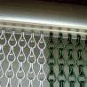 Buy cheap Standard Size 90x210cm Chain Link Screen Curtain Superior Performance from wholesalers