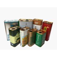 Buy cheap 15 Litre Empty Tin Containers 0.38mm Rectangle Tin Can product
